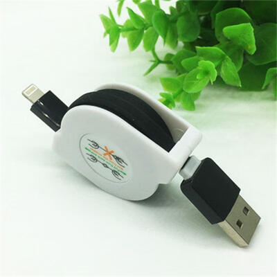 

3M Retractable Lightning Cable Extra Long Flat Charging And Syncing Cord