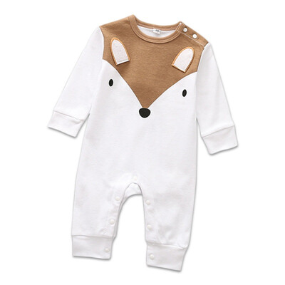 

Cute Baby Clothing 2017 New Newborn Baby Boy Girl Romper Clothes Long Sleeve Infant Product