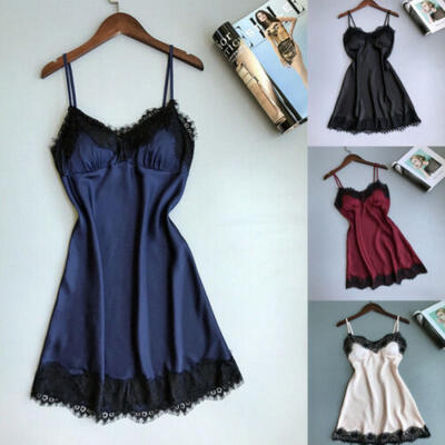 

US Plus Size -XL Sexy Lingerie Sleepwear Lace Womens Dress Underwear Babydoll
