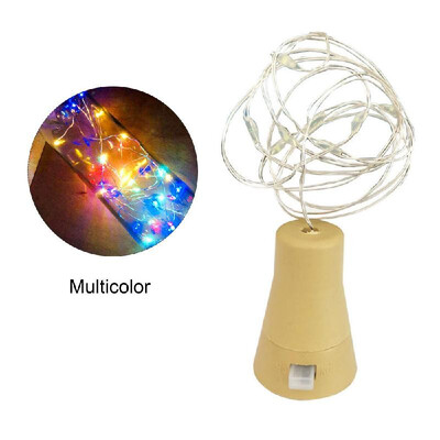

10LEDs Solar Wine Bottle Light Waterproof Copper Wire Decorative Lamp String