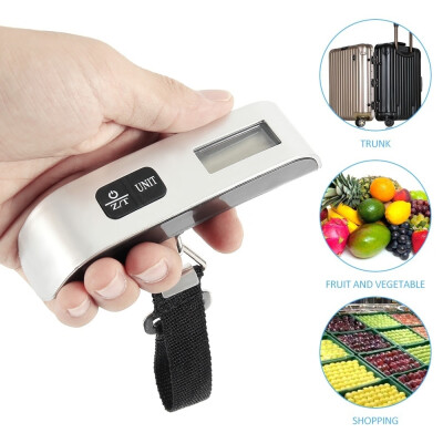 

50kg Portable Hanging Digital Electronic Travel Suitcase Luggage Weighing Scales