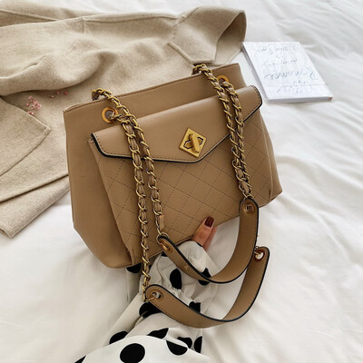 

Ladies bag new Korean version of the tide fashion rhombic chain small square bag wild single shoulder diagonal tide bag