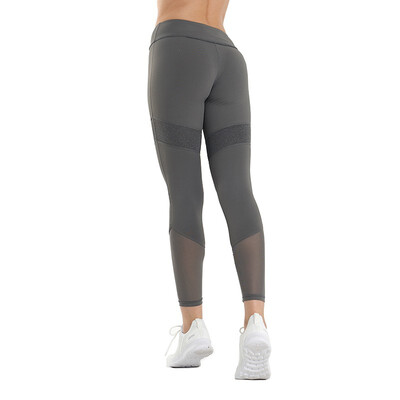 

Womens Premium High Waist Tummy solid color Compression Slimming Running Yoga Pants Breathable fabric leggings