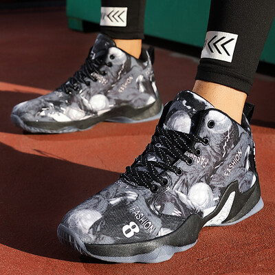 

Trend basketball shoes mens shoes high canvas shoes lovers fashion tide sports shoes