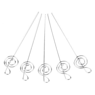 

Greensen 100Pcs DIY Note Shape Metal Wire Memo Card Photo Picture Paper Note Display Clip Holder