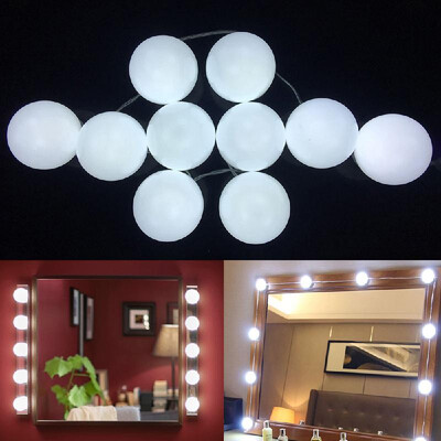 

Portable Make-Up Lamp Dimmable Light Bulbs LED Cosmetic Mirror Lights Kit