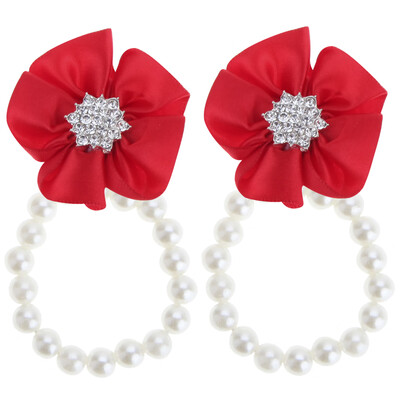 

Newborn Infant Shoes Mini Flower Foot Crib Foot Anklet Chain Accessories