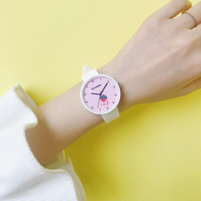 

Childrens Cartoon Childrens Lovely Girls GirlsElectronic Watches Pupils Nightlight Waterproof Pointer Type of 5-15 Years Ol