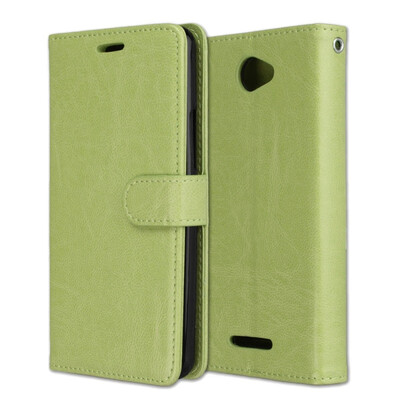 

BQ Aquaris X Pro 3 Card Photo Frame Holster - Green