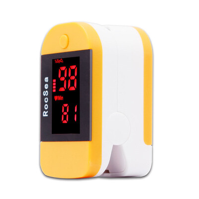 

Medical Digital Fingertip pulse Oximeter Blood Oxygen Saturation Meter Finger Monitor CE Portable