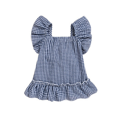 

Little Girls Dress Summer Plaid Cotton Dress For Girl Cute Baby Clothes Party Dresses Toddler Girl Clothing