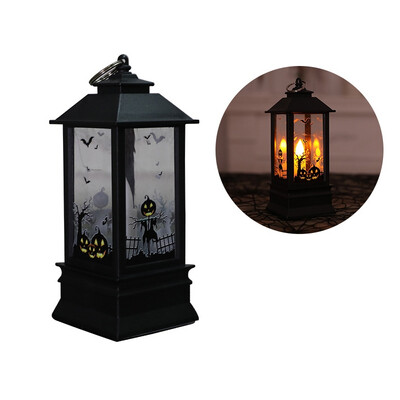 

Halloween LED Candle Lantern Battery Operated Tabletop Lamp Hanging Flameless LED Tea Light