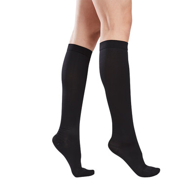 

Zhende ZENDE medical grade preventive varicose socks for men&women pressure socks care calf antithrombotic socks stretch leg socks first super elastic short tube closed black