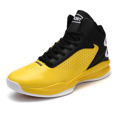 

Mens fashion sports mens running shoes wear-resistant shock basketball shoes tide leisure