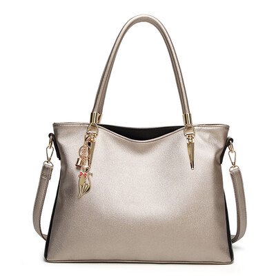 

Tailored Women Large Capacity Simple All-purpose Fashion Soft Leather Shoulder Bag Totes