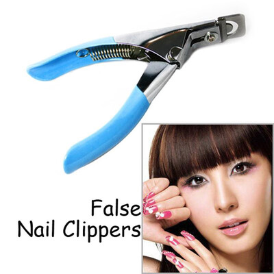 

Stainless Steel Nail Clipper Acrylic Gel False Nail Tips Edge Cutter Tools