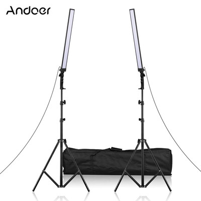 

Andoer 81cm319in Handheld LED Lighting Kit 90Pcs 30W Beads Dimmable Photography LED Video Light Fill-in Light Bar Handheld 5500