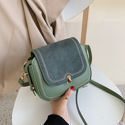 

Autumn&winter small bag woman 2019 new Korean version quality scrub oblique satchel bag simple fashion feeling single shoulder