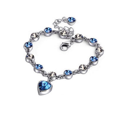 

Fashion Minimalism Diamond Hearts Lady Jewelry Bracelet