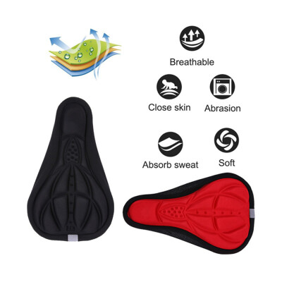 

Gel Bike Seat Soft Anti-Slip Gel Bicycle Cover Bicycle Saddle Cushion for Mountain Biking Cycling Exercise