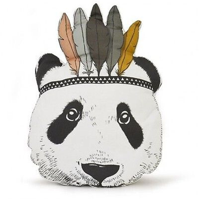 

Baby Kid Child Stuffed Toy Pillow Bed Sofa Decor Indian Panda Cushion For Gift