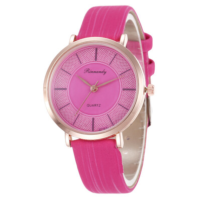 

Summer hot ultra-thin simple fashion leather ladies watch student popular belt watch