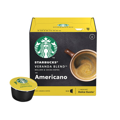 

Starbucks Coffee Capsule Veranda Blend American Black Coffee Big 102g for Nestlé Multi-Cos Coffee Machine