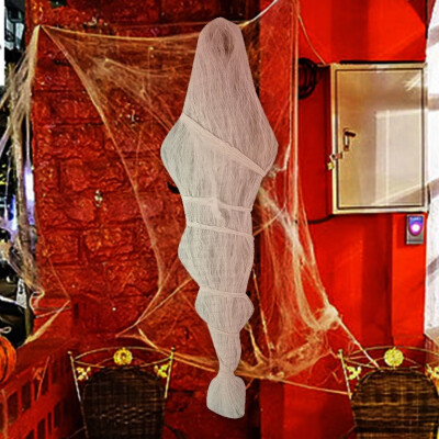 

180cm Large Halloween Spider Web Skeleton Hanging Ghosts Halloween Horror Props Decoration for Haunted House