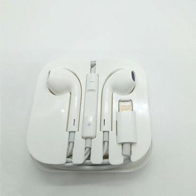 

Wired Bluetooth Earphones With Lightning Connector Charging Function