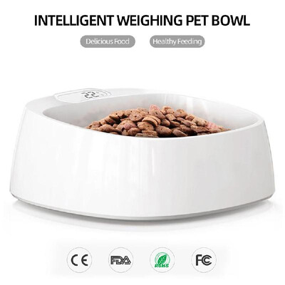

Pet Smart Bowl Intelligent Antibacterial Bowl Smart Weighing Digital Food Feeding Bowl for Dogs Cats Puppies