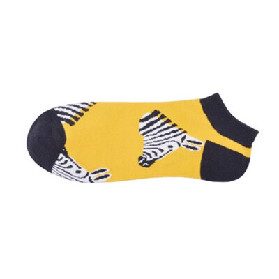 

New street fashion female socks Pop-Up street animal astronaut cactus creative element cotton breathable socks women sox