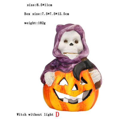 

New Hot Halloween Shining Ceramic Pumpkin Lights Flashing Toys Bar Hall Decoration Props Dolls