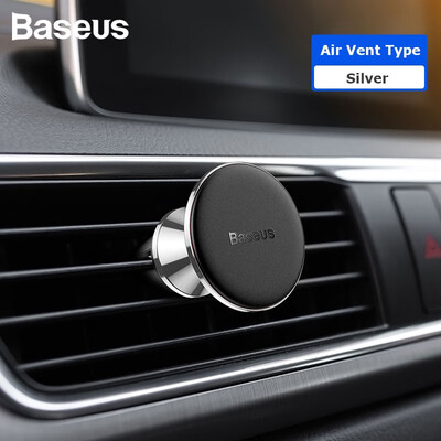 

Baseus Magnetic Car Phone Holder with 360 Degree rotate paste or air vent type for universal most mobile phone