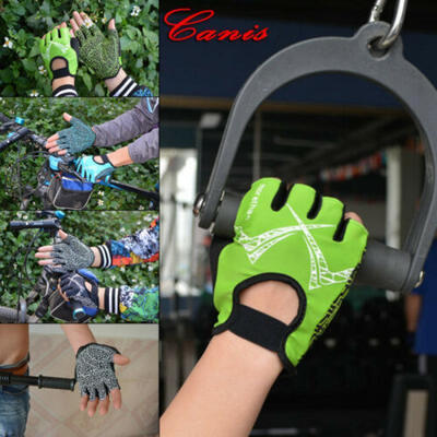 

Mens Cycling Gloves Bike Half Finger Bicycle Gel Padded Fingerless Sports