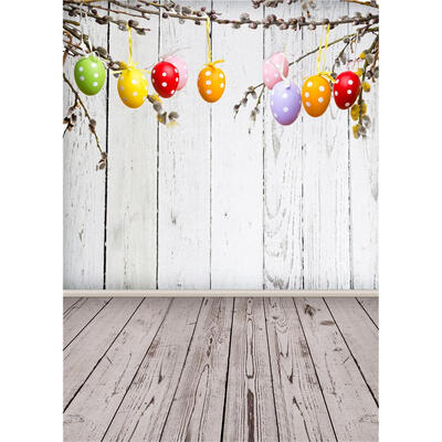 

Easter Eggs Photography Backdrops Video Art Fabric Party Photo Background