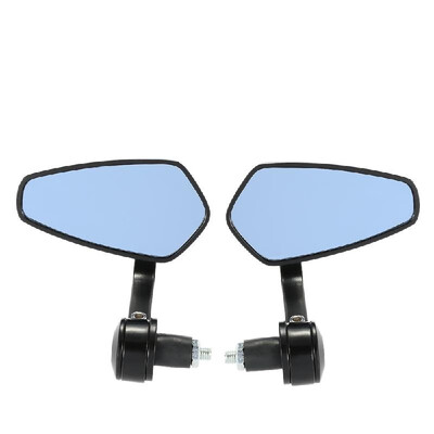 

Pair of Motorcycle End Bar Rearview Mirror Universal 78" Handle Bar 360°Swivel & Angle Adjustable Side View Mirrors