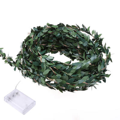 

LED Leaves String Lights Party Wedding Christmas Tree Fairy Lamp Decor