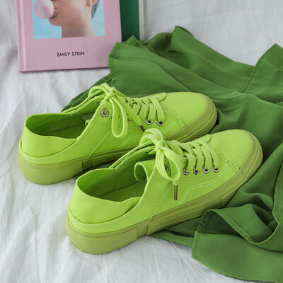 

Hyun Yafeng ins2019 trendy shoes summer new online celebrity shoes Korean version of students step on heel half canvas shoes girl
