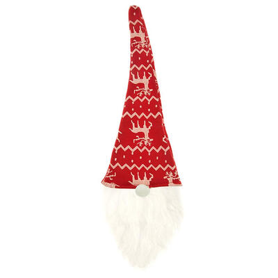 

Christmas Forest Knit Wine Bottle Cover Bag Xmas Dinner Table Party Decor