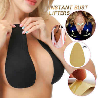 

Silicone Rabbit Push Up Invisible Breast Lift Tape Bra Wings Cover Pad Cup A-F