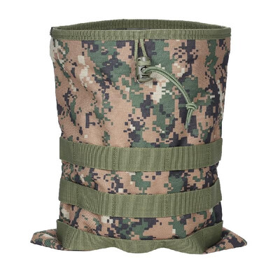 

Multifunctional Tactic Dump Drop Storage Pouch Roll-Up Recycling Bags Hanging Belt Paintball Hunt Bag