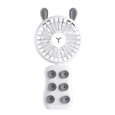 

Cartoon Folding LED Mini Fan Portable USB Mobile Phone Stand Night Light Blue&Bear