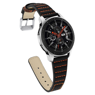 

ECSEM 22MM Band for Fossil Gen 4 Q Explorist HR Bands Genuine Leather Strap for Fossil Gen 4 Gen 5 Explorist HR Smartwatch