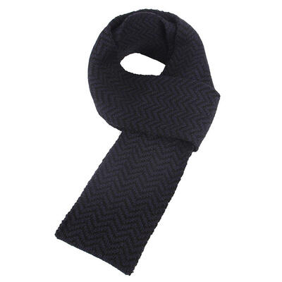 

Cute Kids Boys Girls Winter Warm Shawl Stripe Print Casual Knitted Scarf