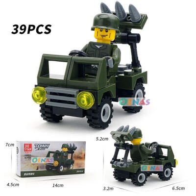 

Town Series Assembling Building Blocks Toy Gift For Children