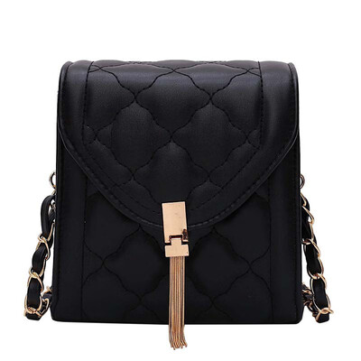 

Chao Korean version of the pearl lock small square bag wild fashion chain shoulder diagonal package