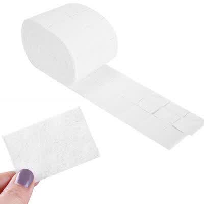 

Greensen 500Pcs Disposable Nail Polish Remover Wipes Pads Nail Gel Cleaner Wipes Manicure Tool