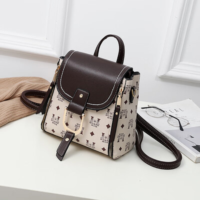 

Summer backpack girl slanted bag 100 large capacity leisure single shoulder bag woman fashion double shoulder bag