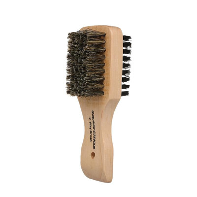 

Mens Beard Hair Brush Wood Handle Shaving Brush Men Mustache Brushes Comb Double-sided Facial Hair Brush