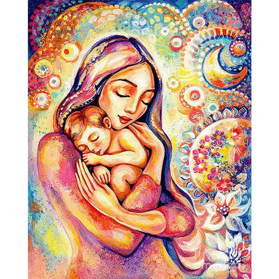 

5D DIY Full Drill Diamond Painting Mother Love Cross Stitch Embroidery Kits